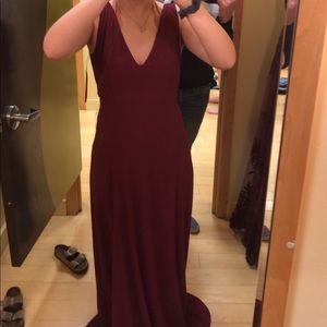 red / maroon prom dress ❤️
